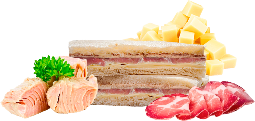 Sándwich Bondiola y Queso