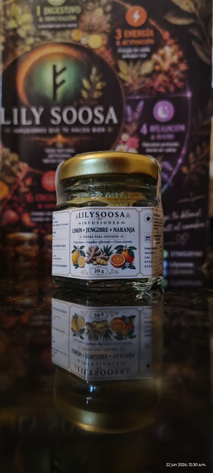 Jengibre y Naranja