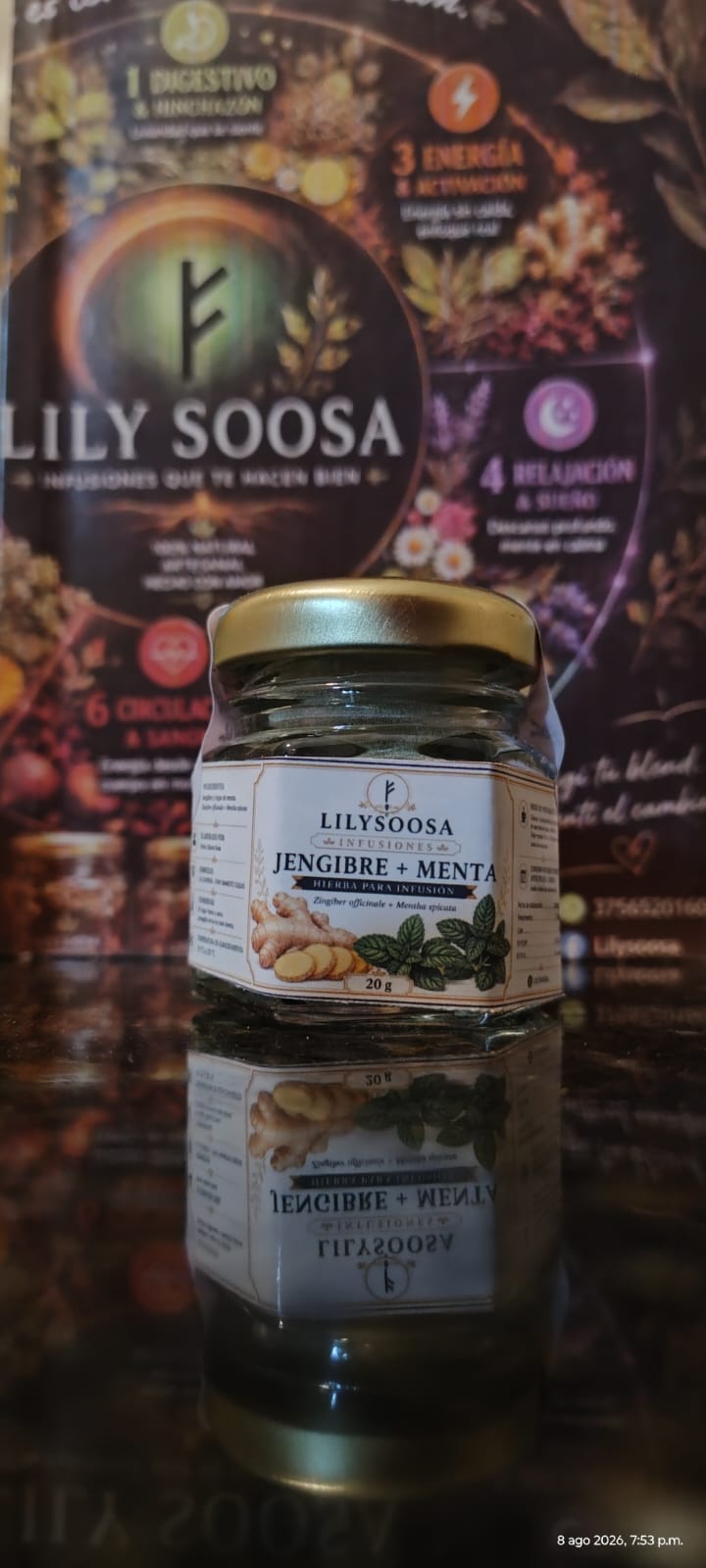 Jengibre y Menta