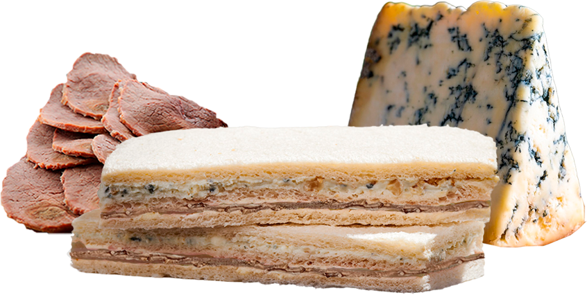 Sándwich Ternera y Roquefort